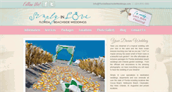 Desktop Screenshot of floridabeachsideweddings.com
